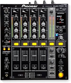 Pioneer DJM-700 DJミキサー Amazon | Pioneer DJミキサー ブラック DJM-700-K | DJミキサー